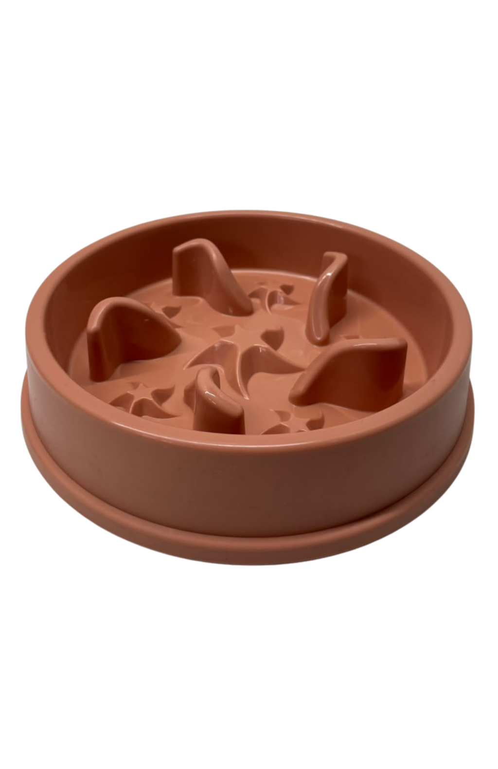 Plato Antiansiedad Estrellitas Comedero Lento Mascotas