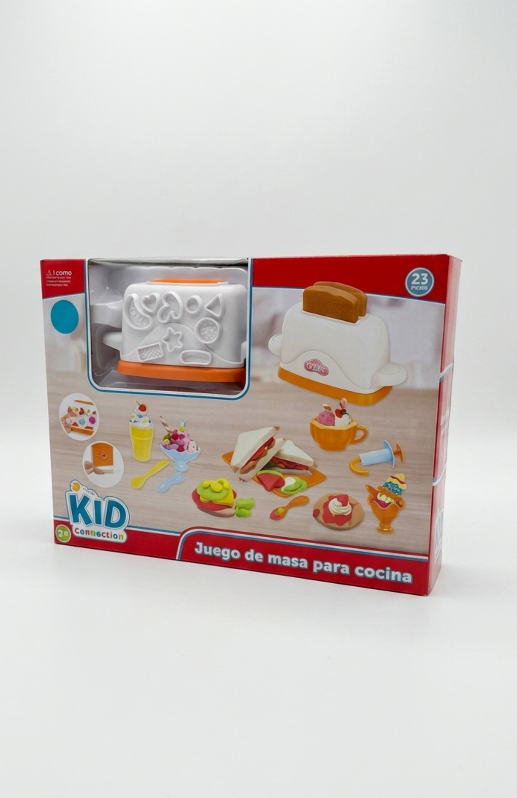 Kit Creativo De Plastilinas Con Máquina Tostadora Infantil