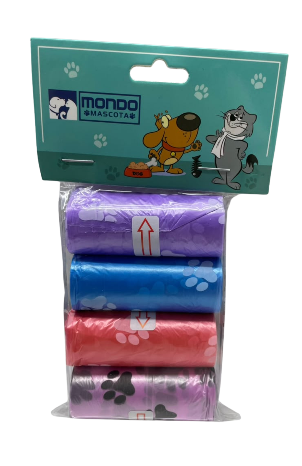 180 Bolsas Plásticas Para Excrementos Mascotas Perros Gatos