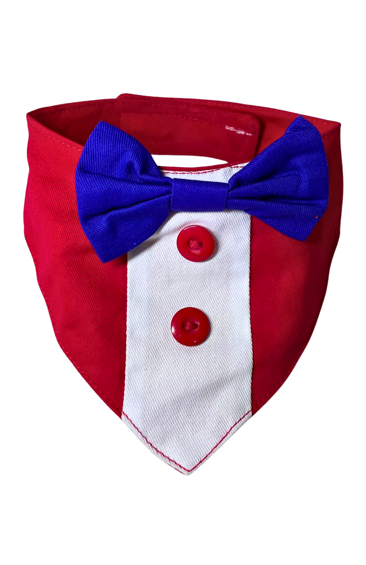 Pañuelo Collar Mascotas Estilo Traje Elegante Fechas Patrias