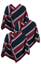 Manta Poncho Huaso Baile Cueca Fecha Patrias Niños 53x85cm