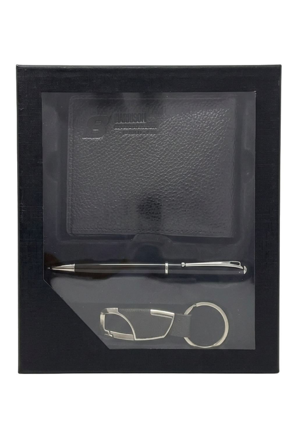 Set De Regalo Hombre Billetera Lapicero Y Llavero Elegante