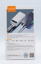 Cargador Portátil Powerbank Vidie De 30000 Mah 22.5w