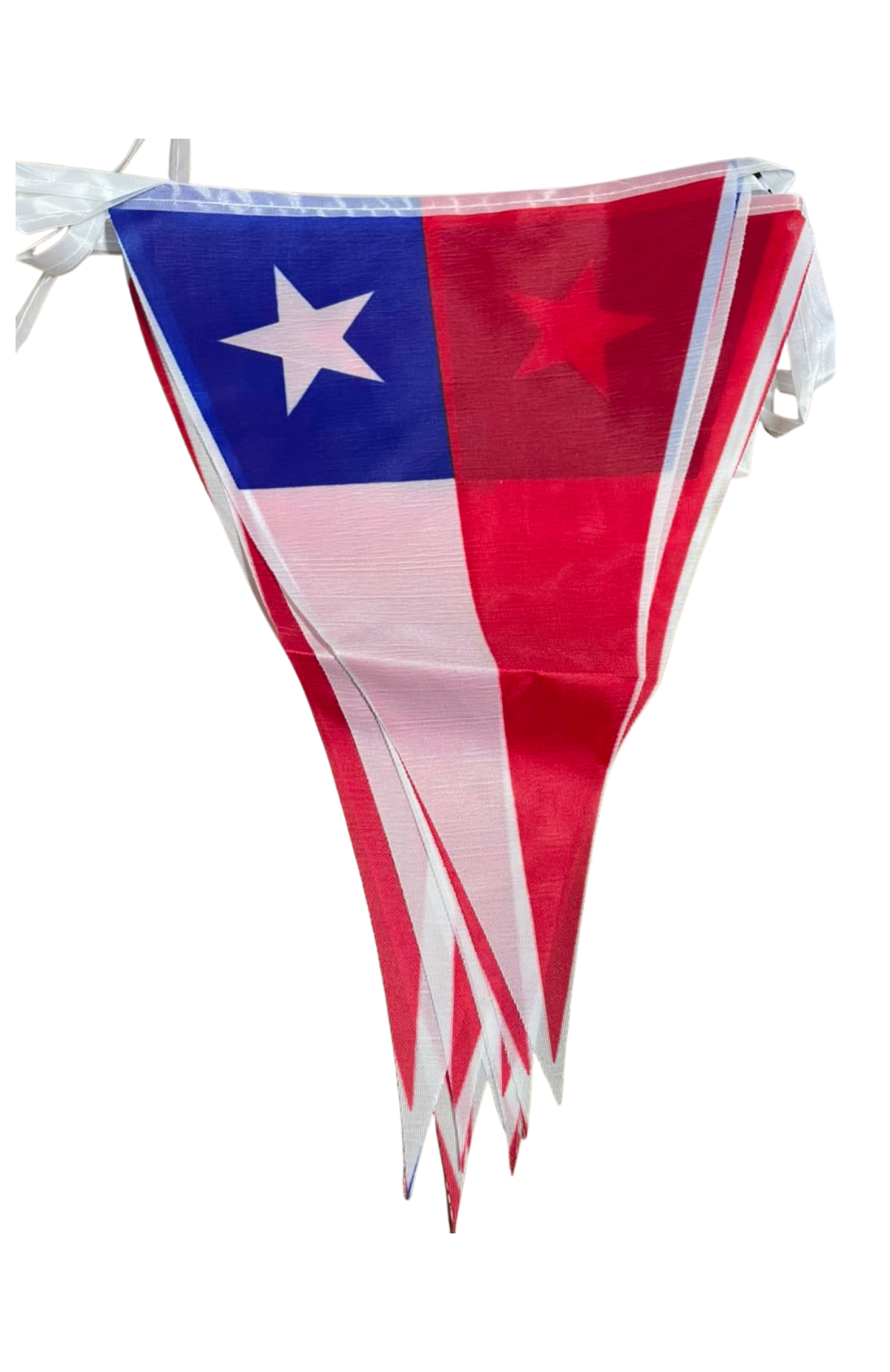 Pack 3 Guirnalda Fiestas Patrias Banderines 20x28 Cm - 3.5 M