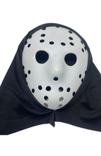 Máscara Plástica Jason Película Terror Halloween Disfraz