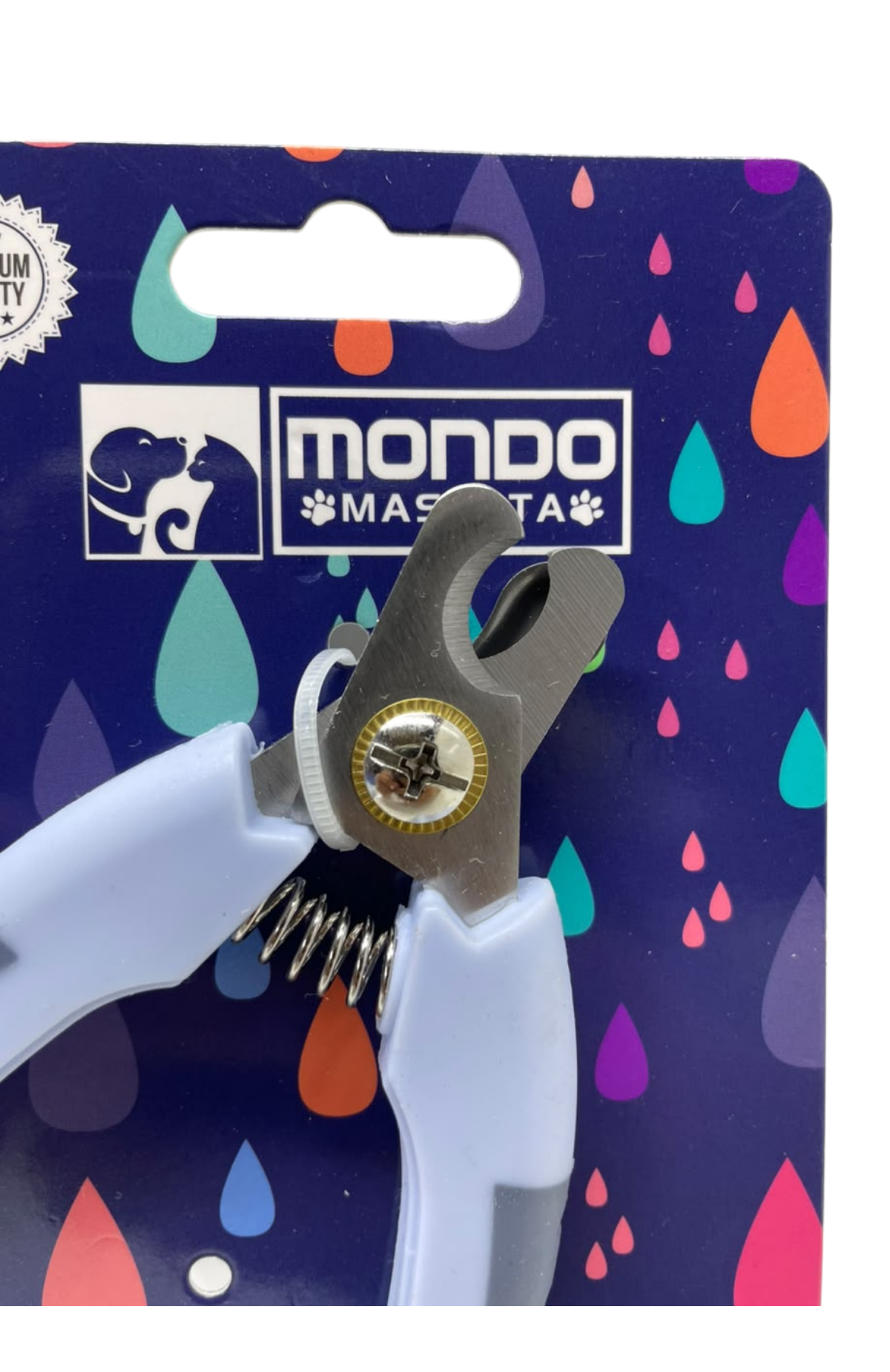 Corta Uñas Mondo Mascota Tipo Alicate Con Seguro De Cierre