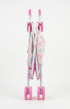 Coche De Juguete Para Muñecas Paseador Plegable Rosa