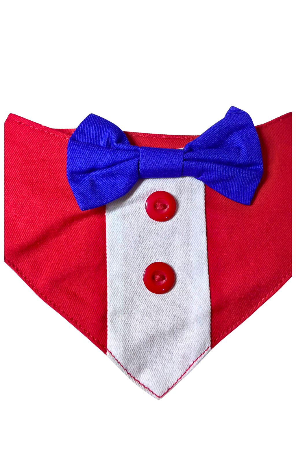 Pañuelo Collar Mascotas Estilo Traje Elegante Fechas Patrias