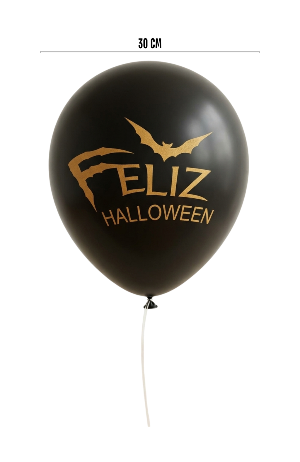 Set 7 Globos De Látex Halloween Feliz Halloween Cotillón