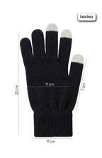 Guantes De Invierno Térmicos Unisex Con Dedos Táctiles