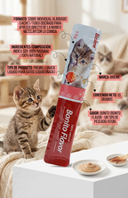 Pack 6 Snack Líquido Gatos Bioline Sabor Bonito (atún) 15 G