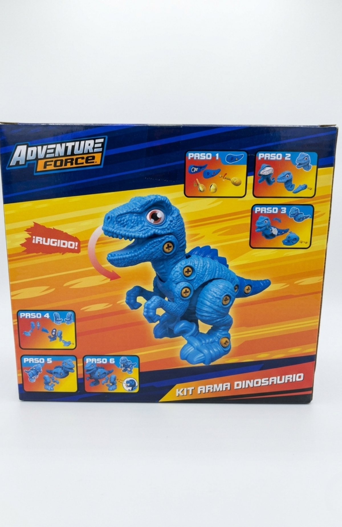 Set De Dinosaurio Para Armar Con Tornillos, Huevo Y Sonidos