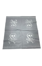 Pack 20 Servilletas Halloween Calavera 20 Unidades Multiuso