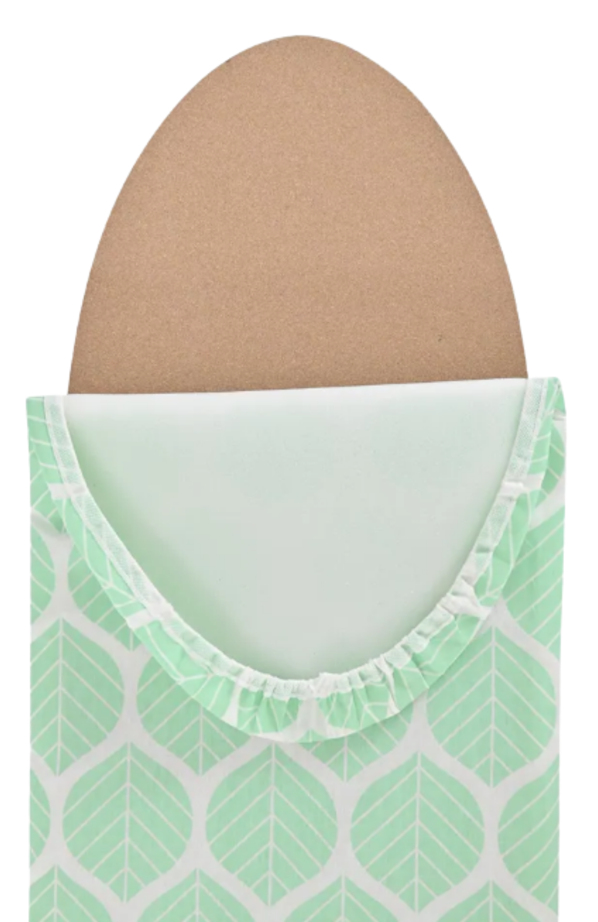 Tabla De Planchar Plegable Compacta Diseño Hojas 106x30 Cm