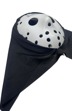 Máscara Plástica Jason Película Terror Halloween Disfraz