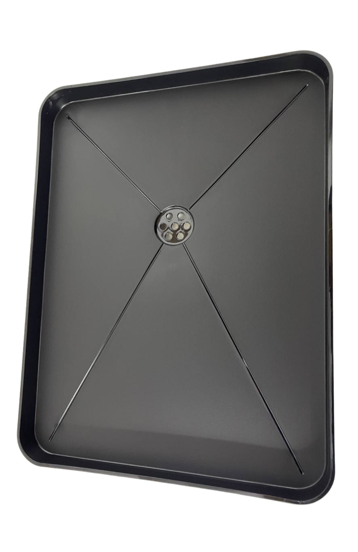 Secaplatos Escurridor De Platos 2 Pisos Simplit Acero Negro