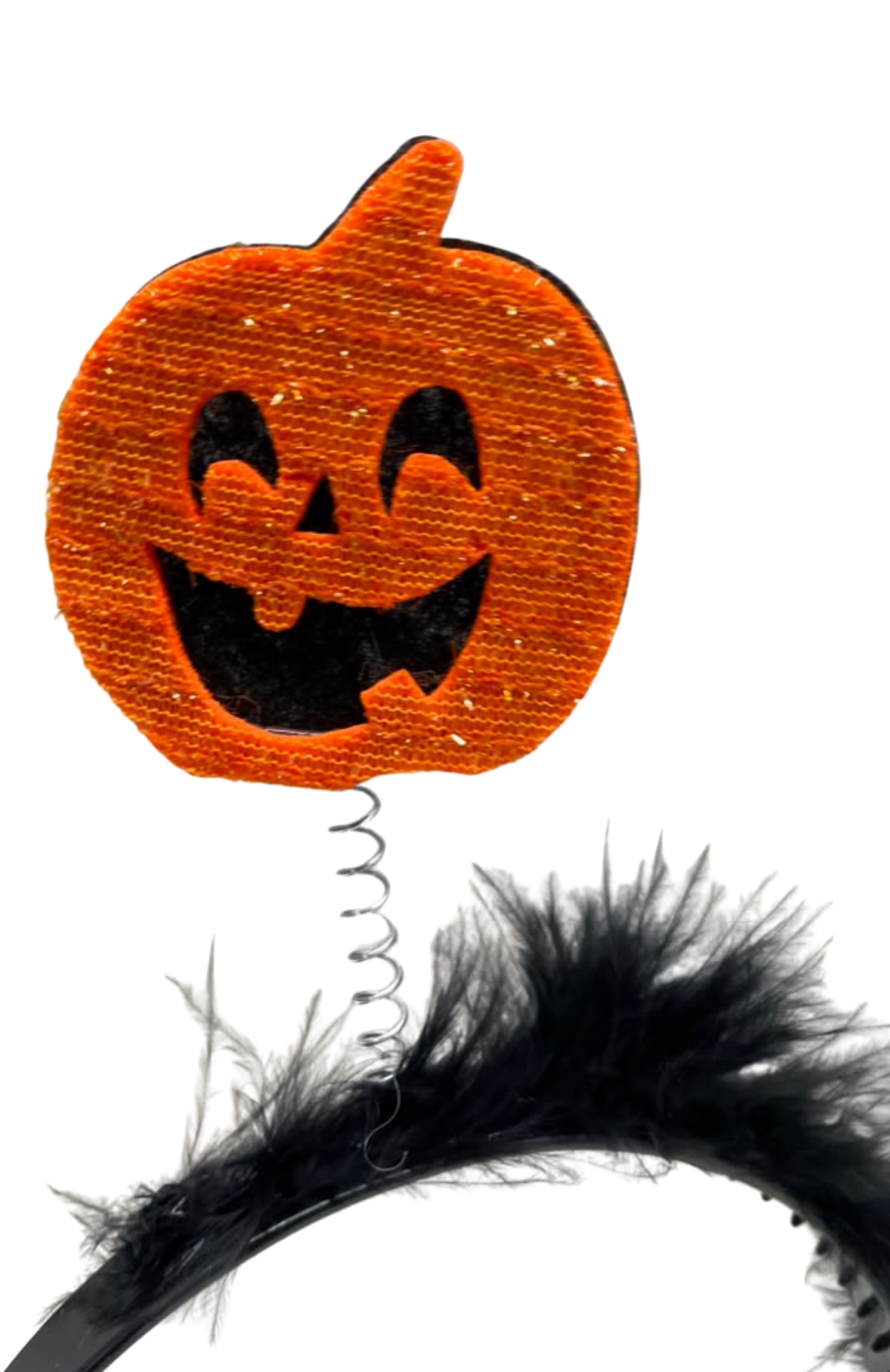 Cintillo Diadema Calabazas Resortes Halloween Disfraz Fiesta