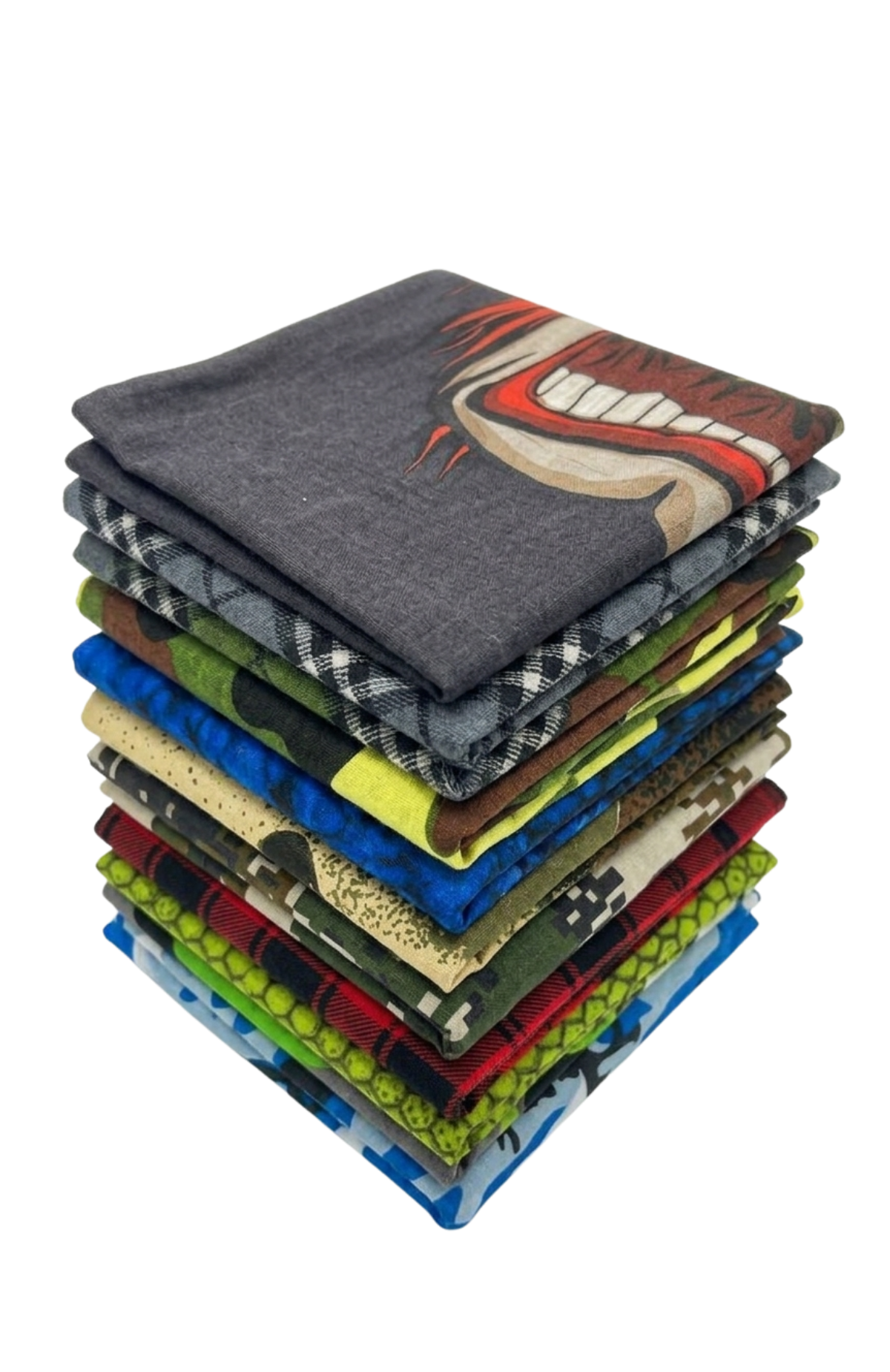 Pack 10 Bandanas Tubulares Cuello Pasamontañas Deportivo