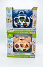 Juguete Didactico Encaje Cangrejo Bloques Figuras Bebes 18m+