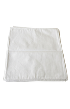 Set De 12 Pañuelos De Bolsillo Blancos Lisos 35x35 Cm