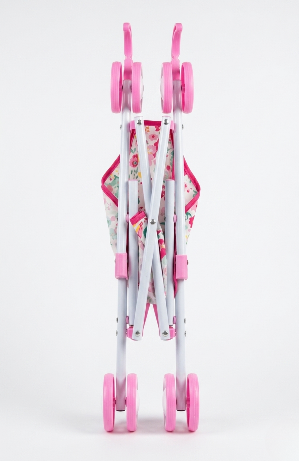 Coche De Juguete Para Muñecas Paseador Plegable Rosa