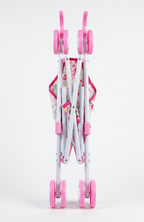 Coche De Juguete Para Muñecas Paseador Plegable Rosa