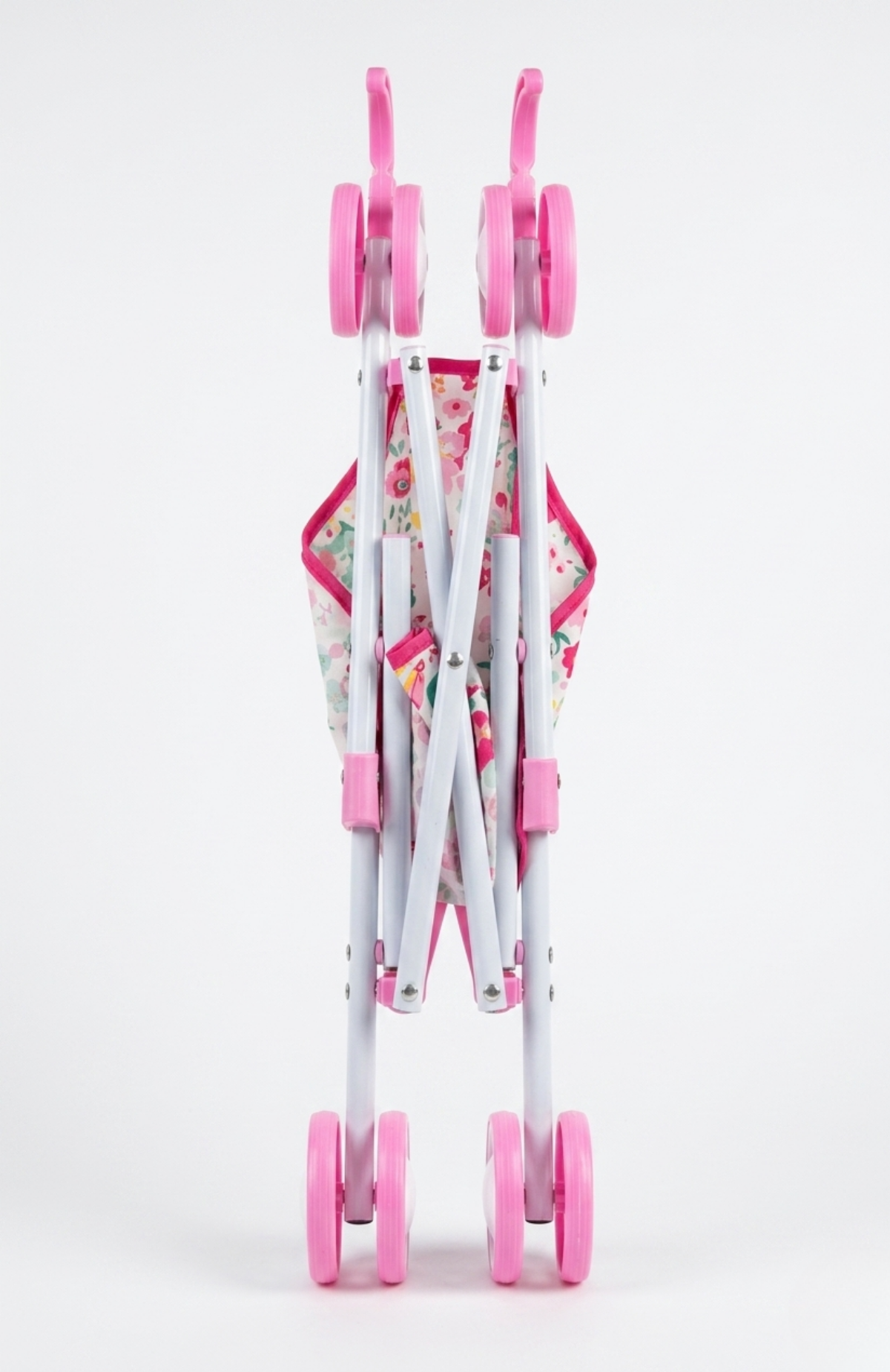 Coche De Juguete Para Muñecas Paseador Plegable Rosa