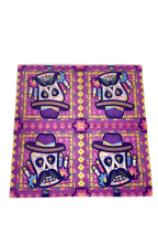 Pack 12 Servilletas Para Fiestas Evento Cumpleaños Catrina Calacas