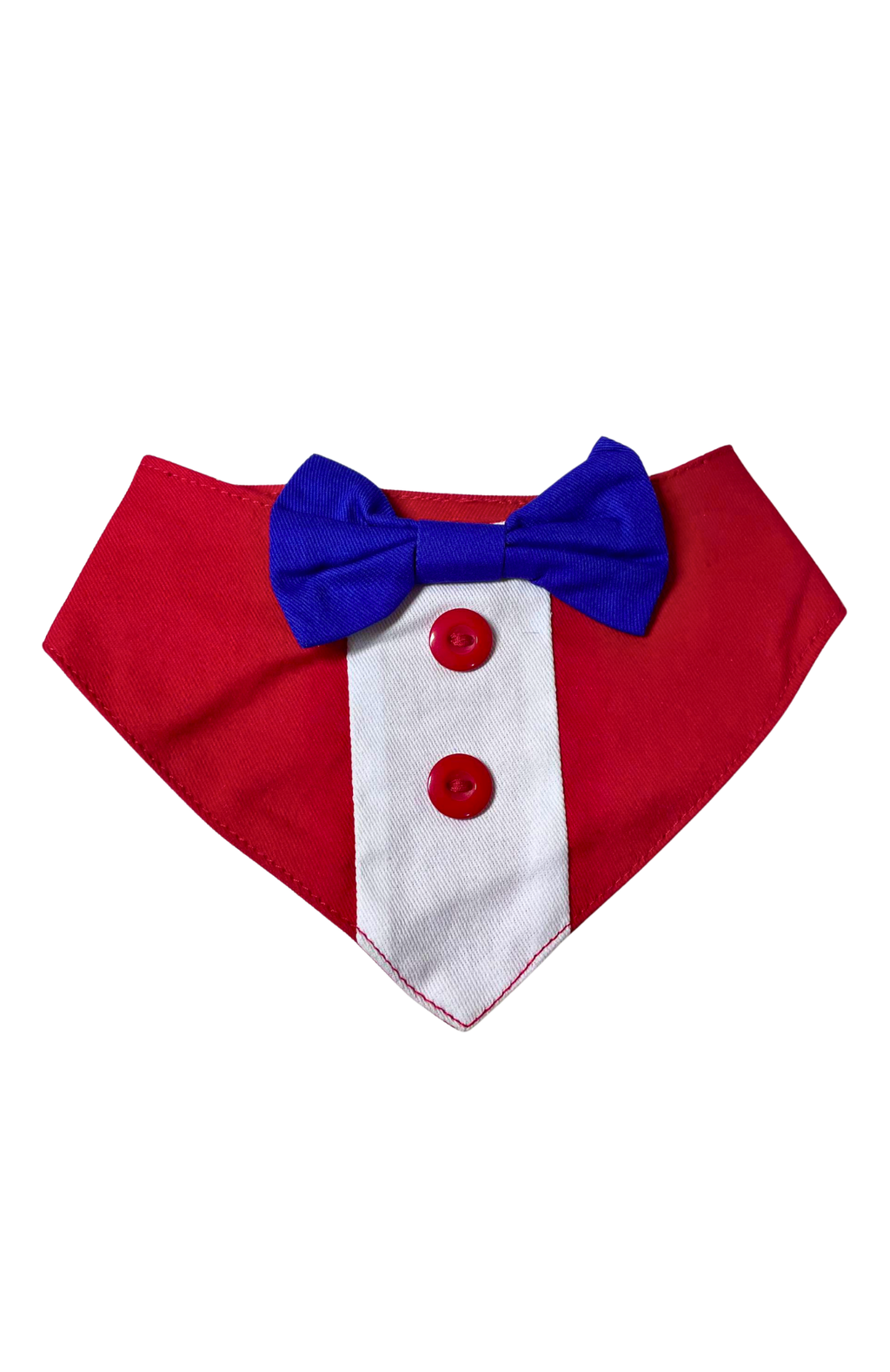 Pañuelo Collar Mascotas Estilo Traje Elegante Fechas Patrias