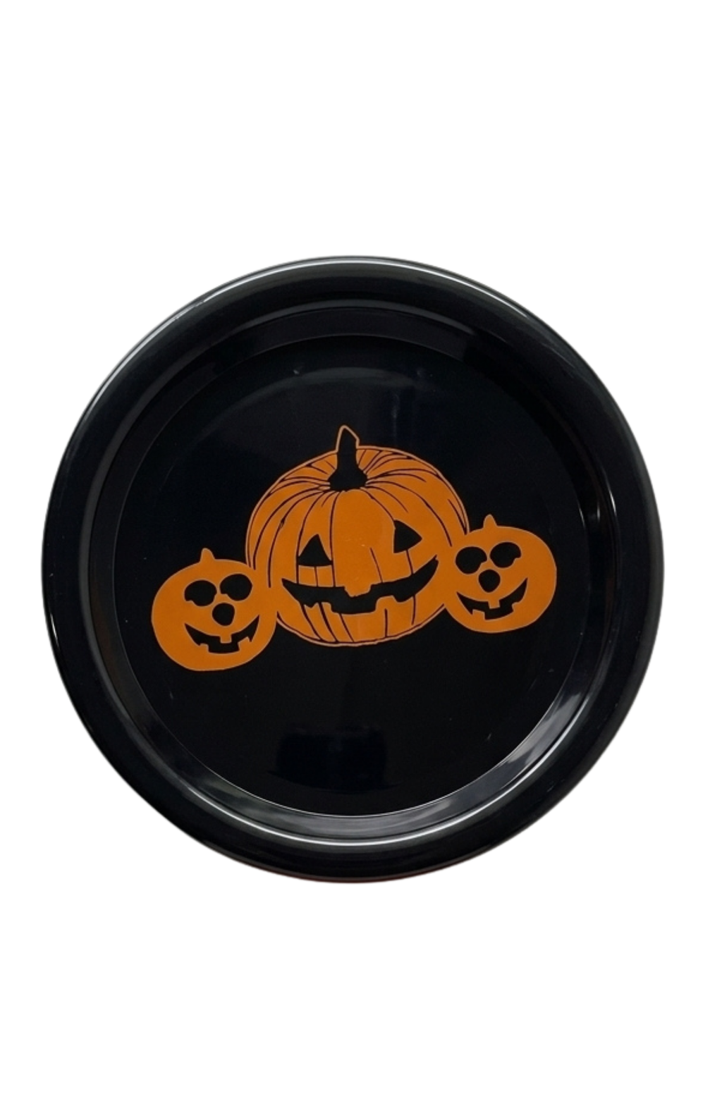 Pack 6 Platos De Plástico Halloween Fiesta Decorativo