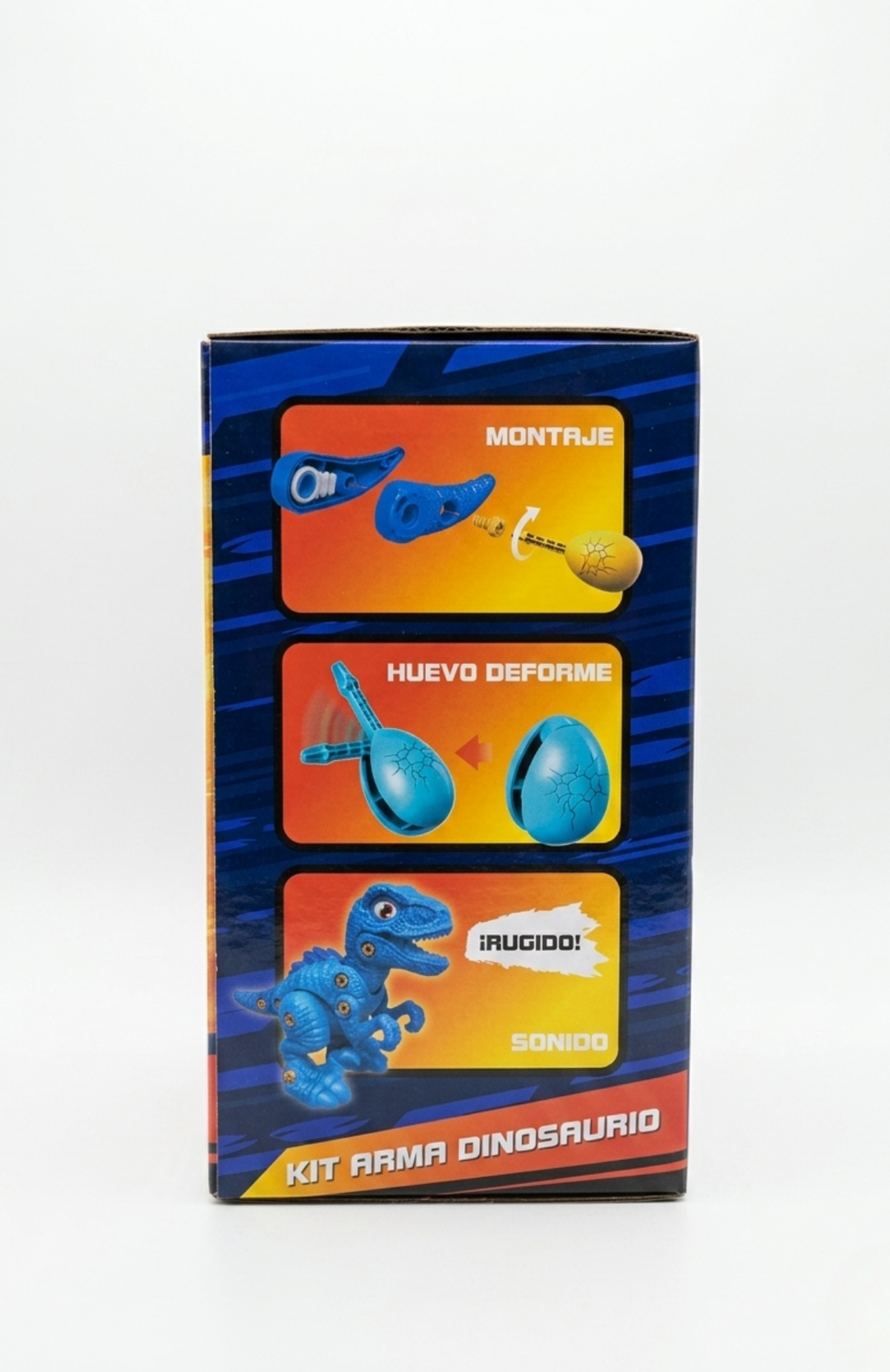 Set De Dinosaurio Para Armar Con Tornillos, Huevo Y Sonidos