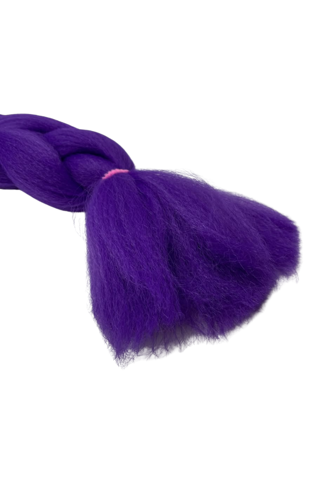 Trenza Morada Kanekalon Disfraz Rumi Guerreras K-pop