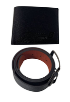 Set De Regalo Hombre Billetera Y Cinturón