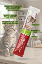Pack 6 Snack Líquido Gatos Bioline Sabor Bonito (atún) 15 G