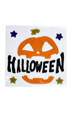 Pack 2 Pegatinas De Ventana Halloween 20.5x20cm Gel Duradero