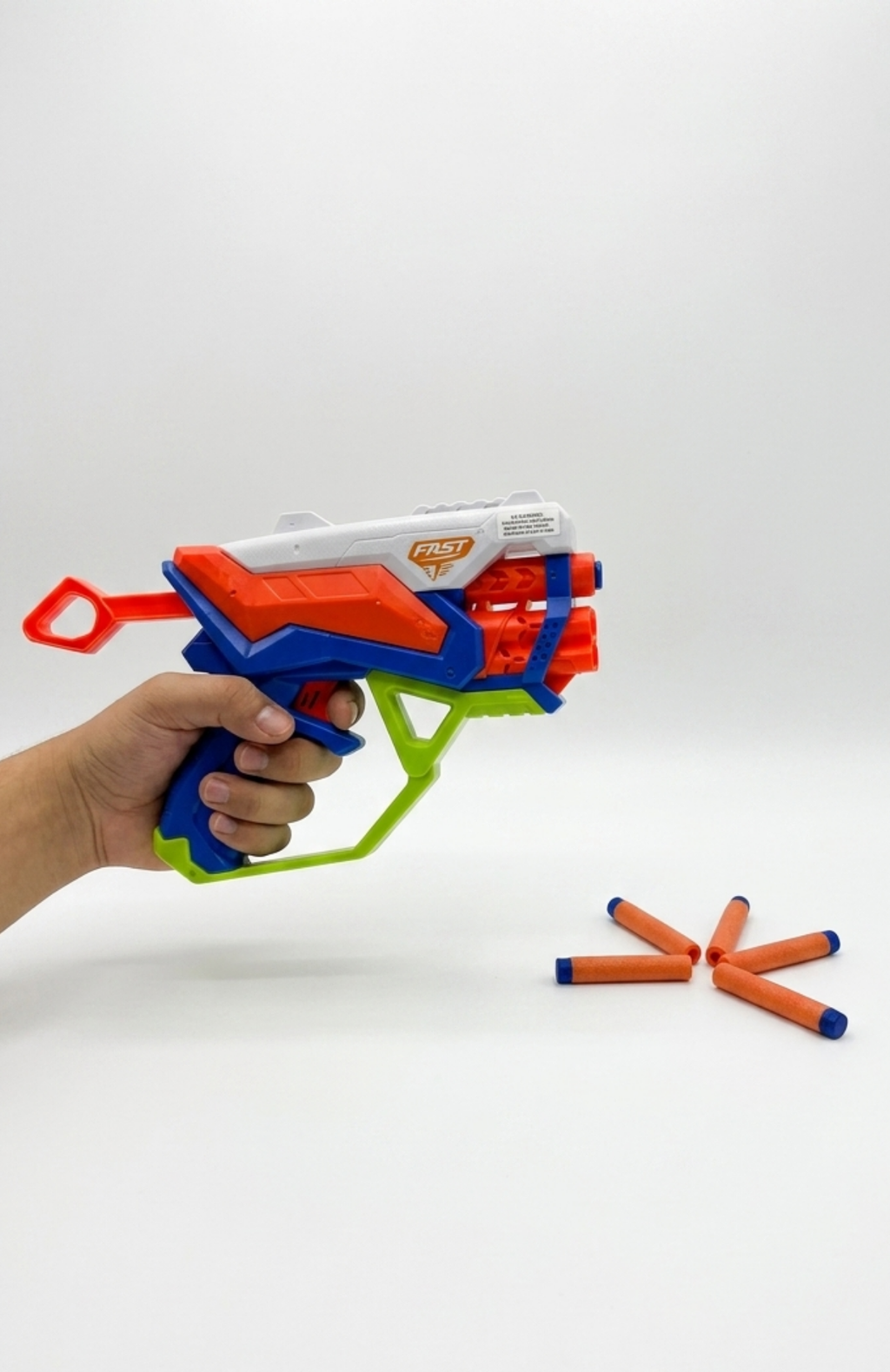 Lanzador De Juguete Adventure Force Fast + 6 Dardos Espuma