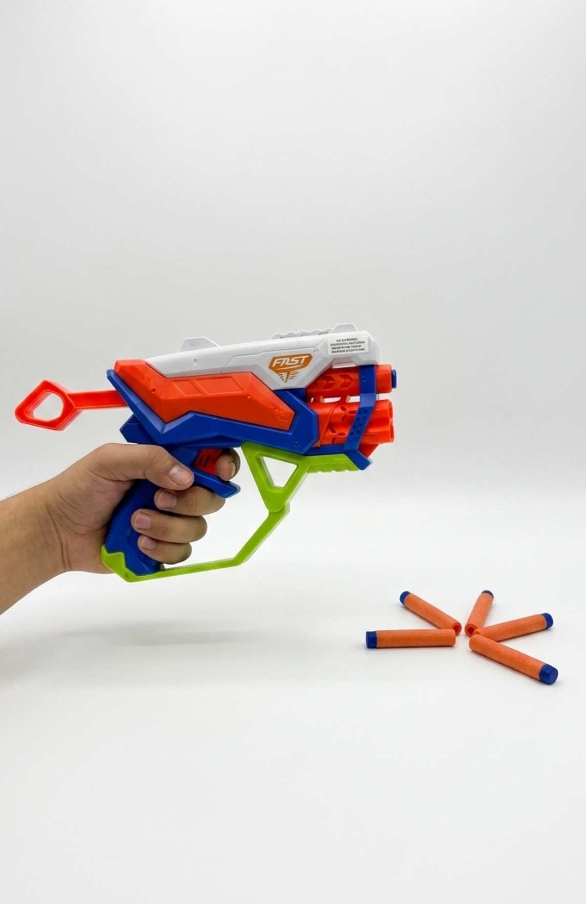 Lanzador De Juguete Adventure Force Fast + 6 Dardos Espuma