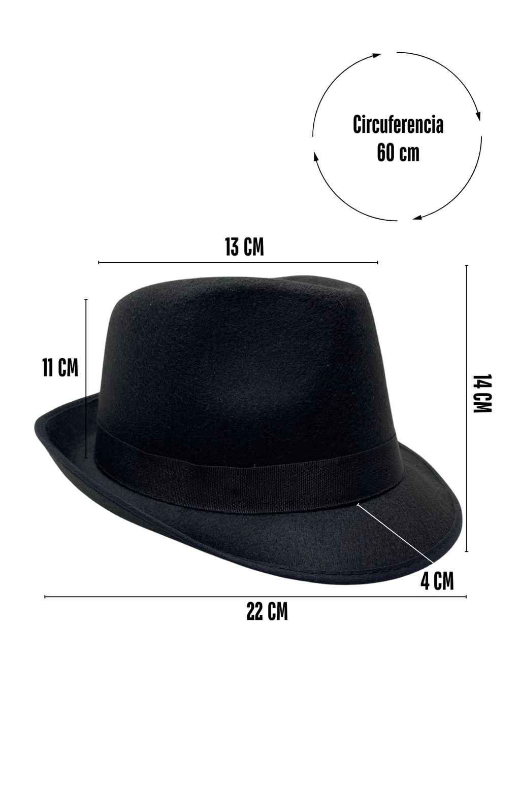 Sombrero Nortino Hombre Gorro Gorra Boina Fiestas Patrias