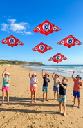 Pack 6 Cometas Bandera Chile Volantín Fiestas Patrias Chile