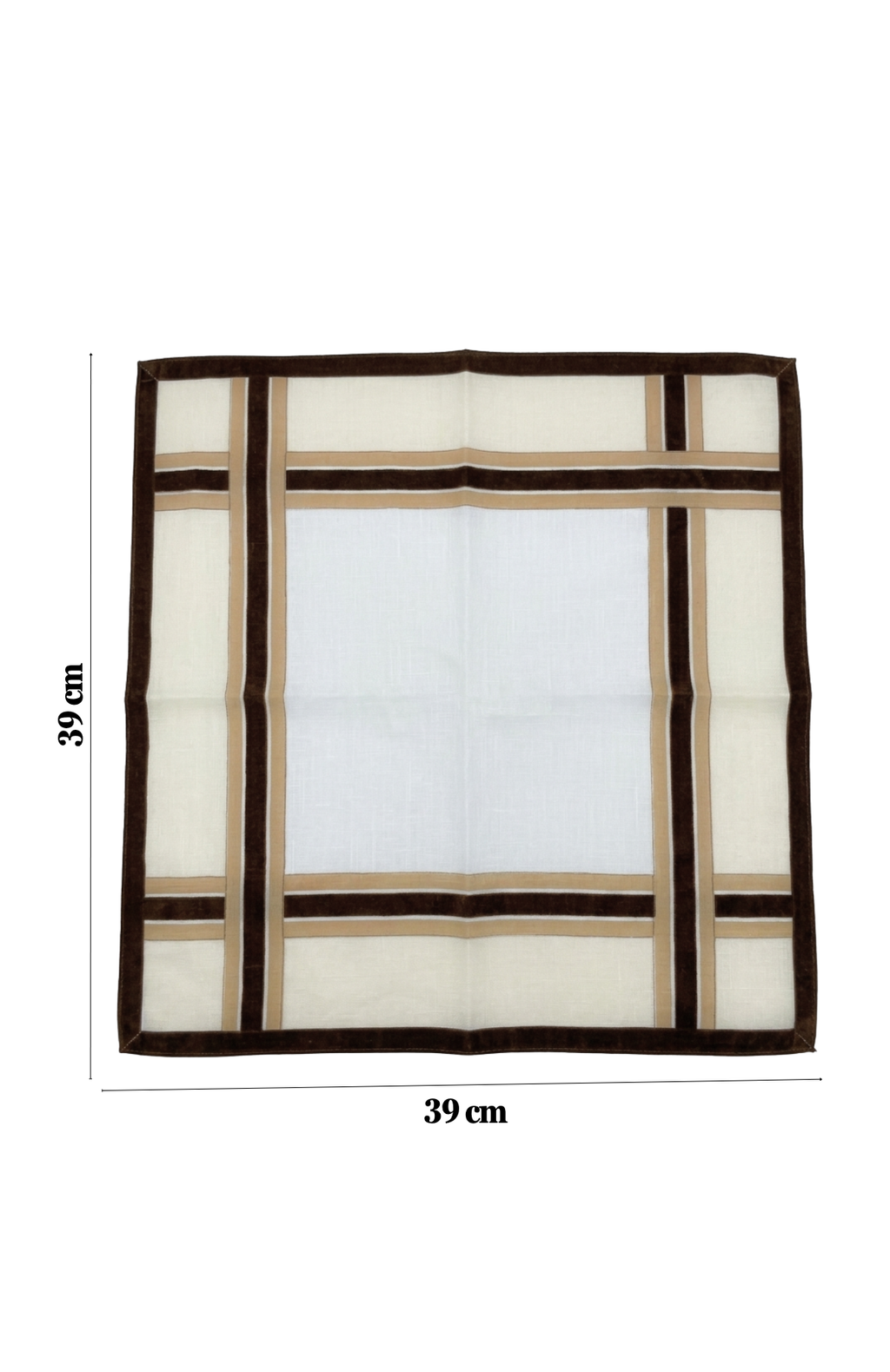Pack 12 Pañuelos De Lujo Multicolor Algodón 39x39 Cm