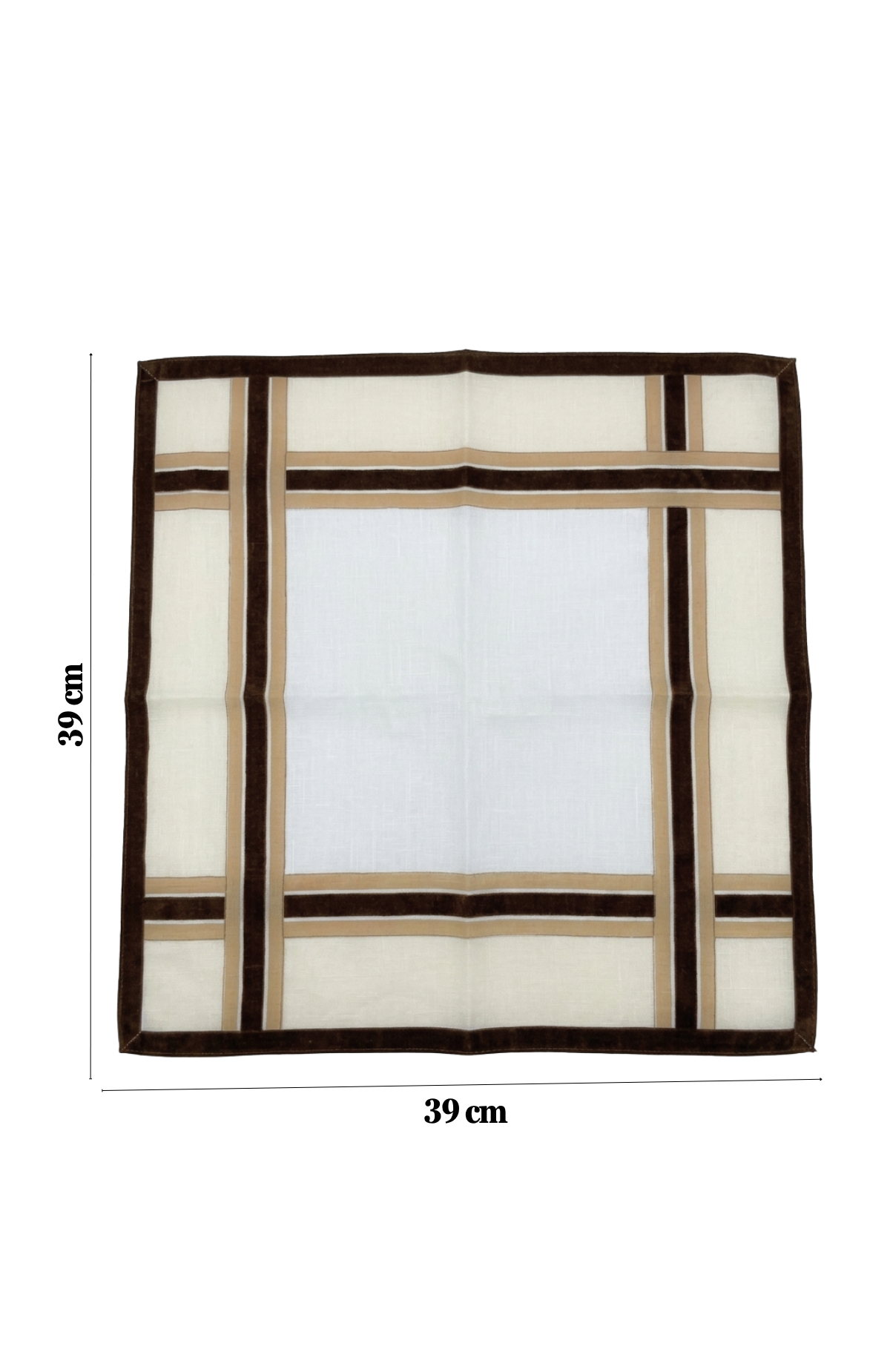 Pack 12 Pañuelos De Lujo Multicolor Algodón 39x39 Cm