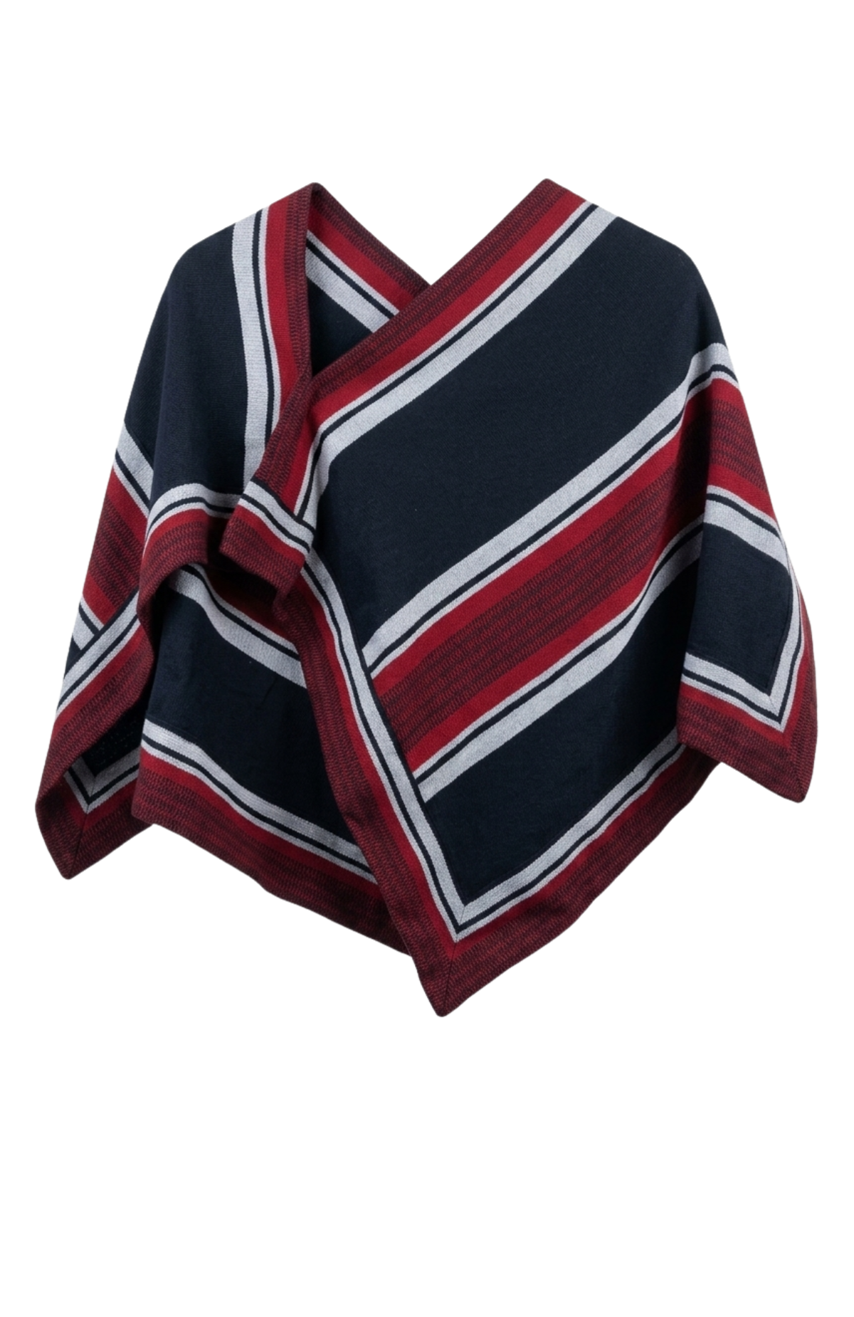 Manta Poncho Huaso Baile Cueca Fecha Patrias 67x100cm