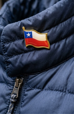 Pack 12 Piochas Pin Bandera Chile Metalica Boton Broche
