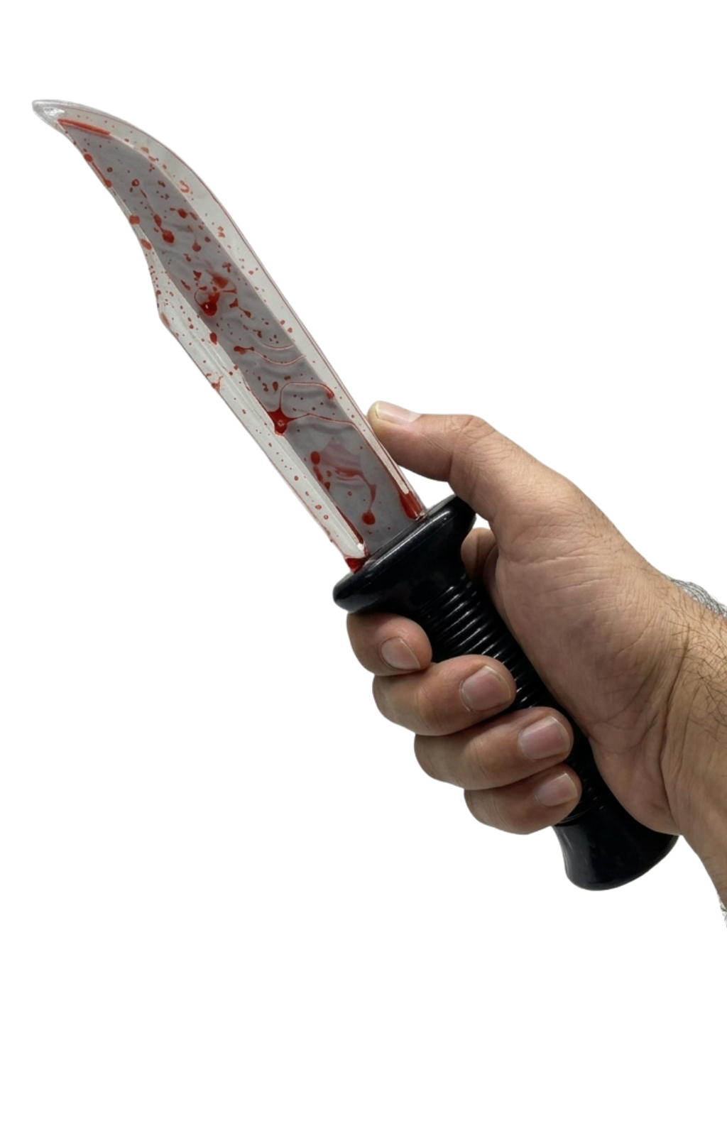 Cuchillo Falso Sangre Falsa Que Fluye Efecto Real Halloween