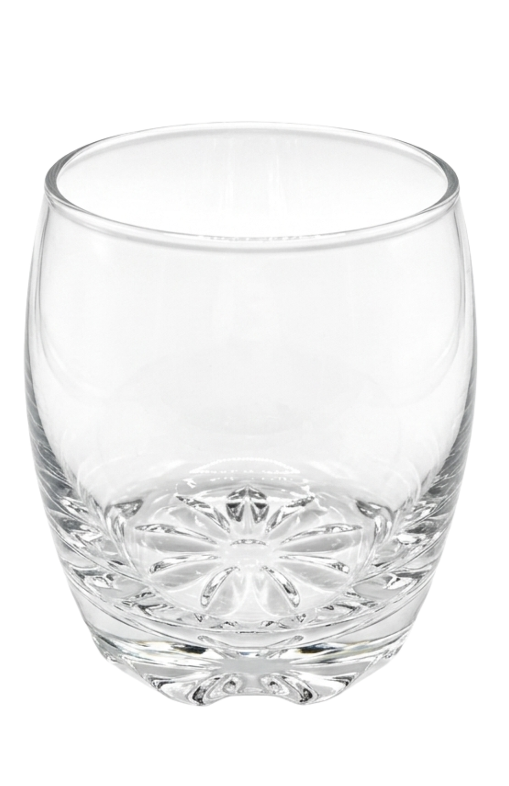 Set De 6 Vasos De Vidrio Bajos Allegra Nápoles 290ml