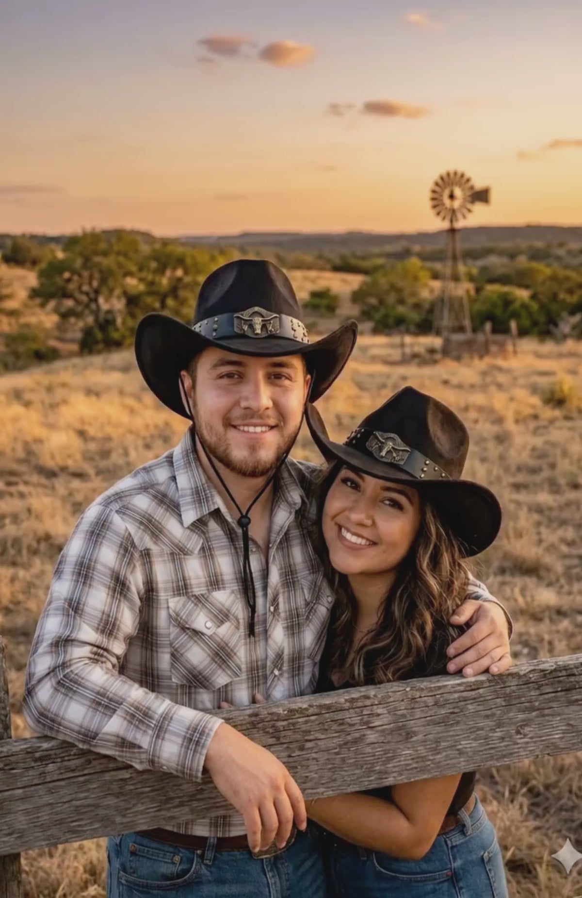 Sombrero Vaquero Estilo Western Texano Adultos Unisex Cowboy